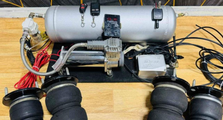 Air suspension Air tank complete kit with remote
