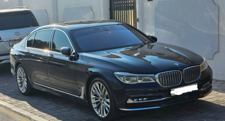 BMW 730Li 2016 GCC Full option for sale