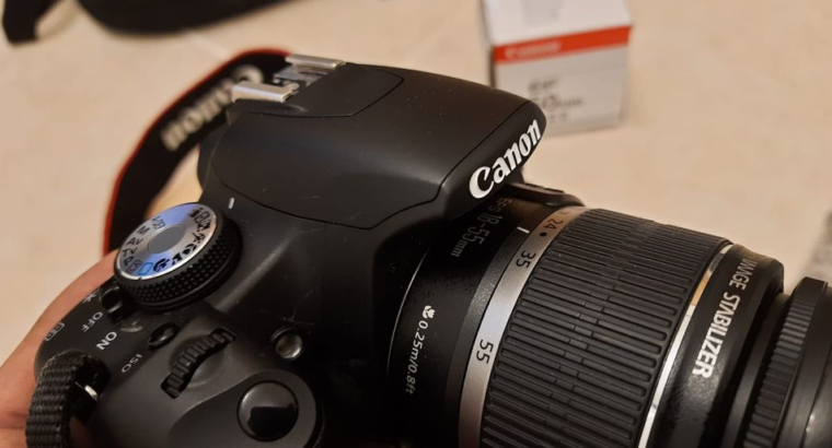 Canon 500D + Extra Lens + KIT + BAG in Excellent c
