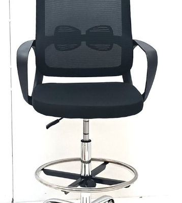 Counter Chair Black with adjustable height For Sal