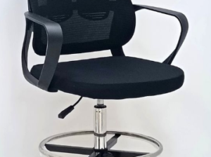 Counter Chair Black with adjustable height For Sal