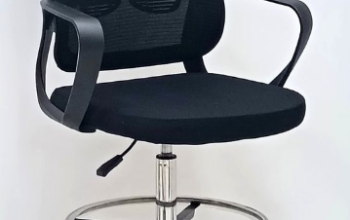 Counter Chair Black with adjustable height For Sal