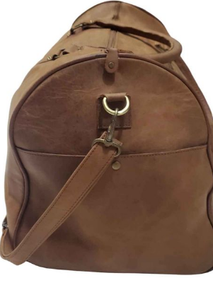 Pure cow leather made Duffle bag big size For Sale