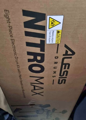 ALESIS ELECTRIC DRUMS NITRO MAX MESH KIT FOR SALE