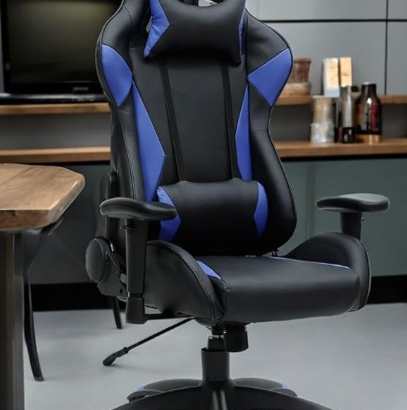 Leather GAMING CHAIR WITH 2D ARM For Sale