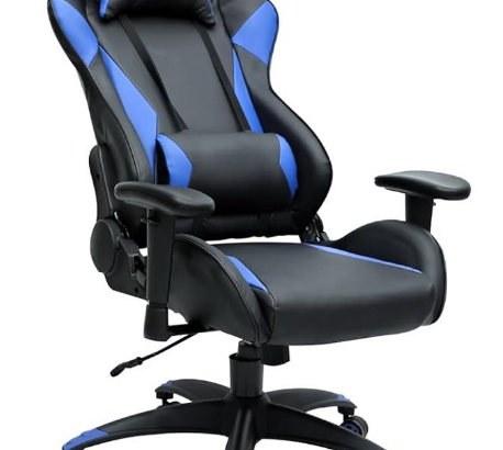 Leather GAMING CHAIR WITH 2D ARM For Sale