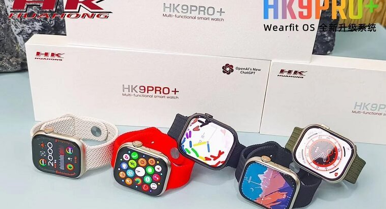 HK 9 Pro+ SmartWatch, 2.12 inch Amoled Screen Seri