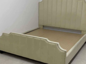 Kind size bed without mattress for sale