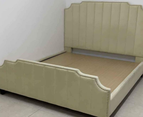 Kind size bed without mattress for sale