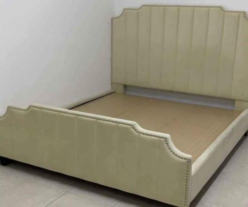 Kind size bed without mattress for sale