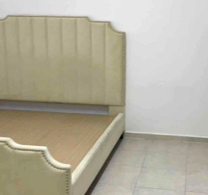 Kind size bed without mattress for sale