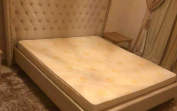 King size bed+mattress for sale