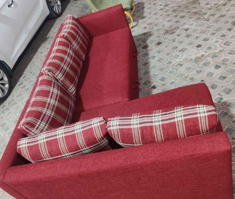 L shape sofa bed in perfect conditio for sale