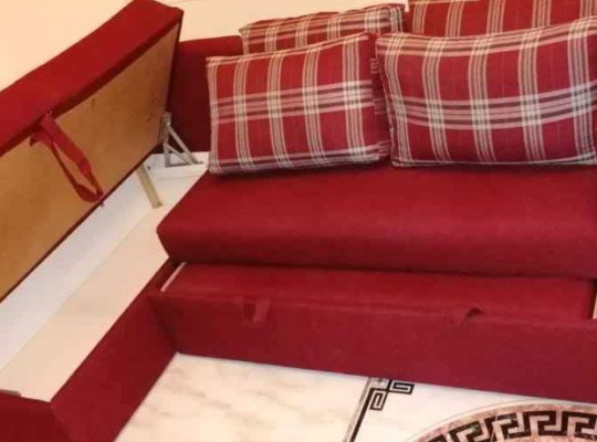 L shape sofa bed in perfect conditio for sale