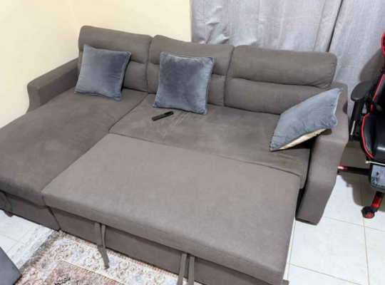 L shape sofa in good condition for sale