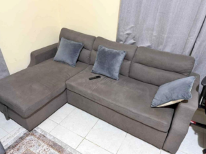 L shape sofa in good condition for sale