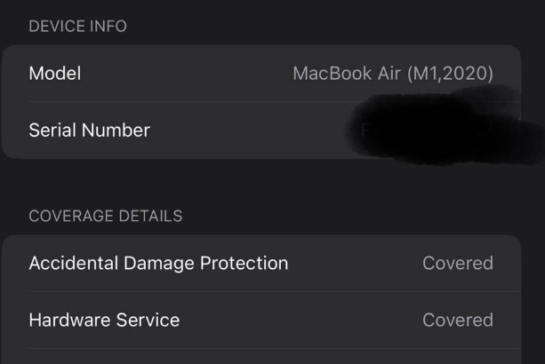 Macbook Air M1 2020 256 GB for sale