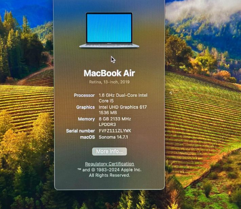 MacBook Air A1932 2019 For Sale