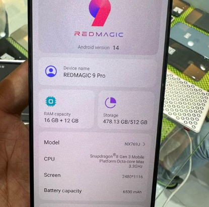 REDMAGIC 9 Pro 16GB/512GB Gaming Phone For Sale