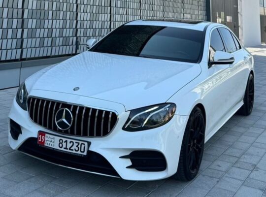 Mercedes E300 2017 USA imported in good condition