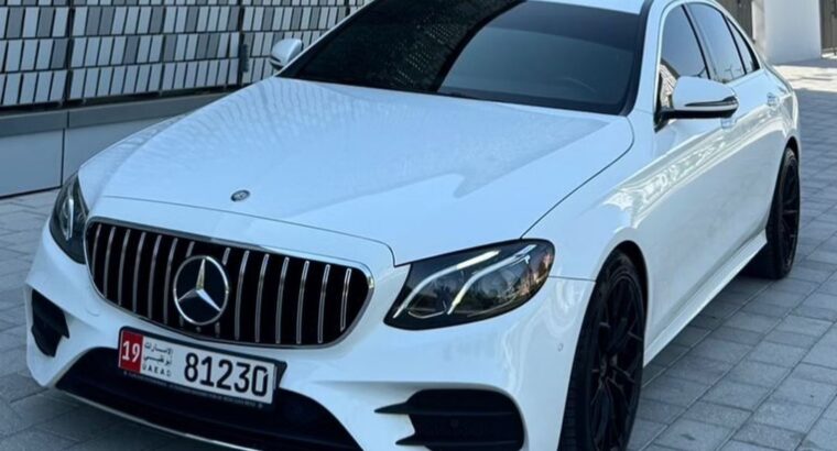 Mercedes E300 2017 USA imported in good condition