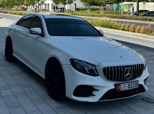 Mercedes E300 2017 USA imported in good condition