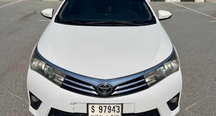 Toyota Corolla SE+ 2.0 full option 2016 Gcc
