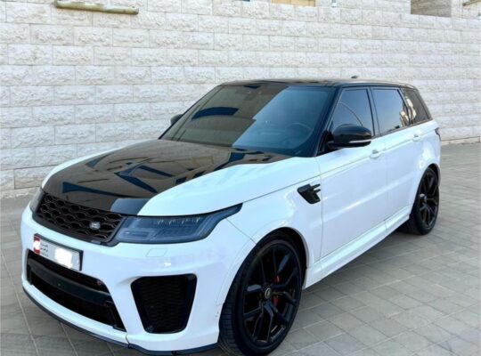 Range Rover sport SVR 2018 Gcc full option