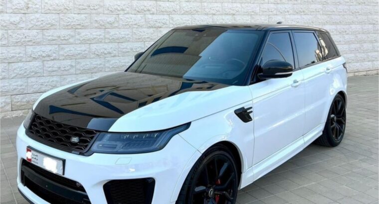 Range Rover sport SVR 2018 Gcc full option