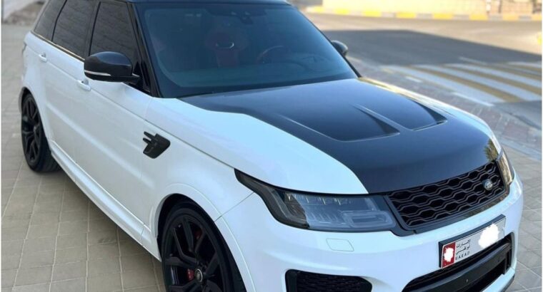 Range Rover sport SVR 2018 Gcc full option