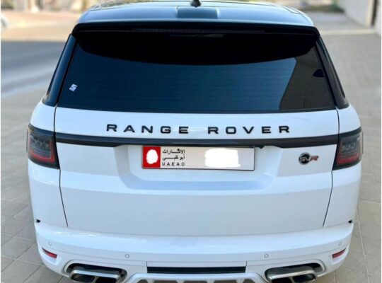 Range Rover sport SVR 2018 Gcc full option