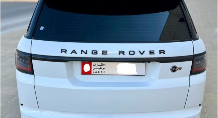 Range Rover sport SVR 2018 Gcc full option