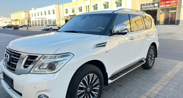 Nissan patrol platinum 2015 full option