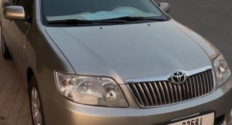 Toyota corolla 2005 Gcc 1.3 for sale