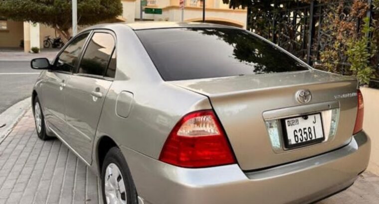 Toyota corolla 2005 Gcc 1.3 for sale
