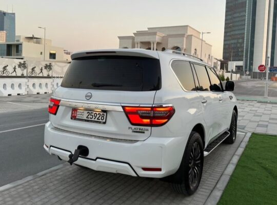 Nissan patrol platinum 2015 converted 2024 Gcc