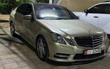 Mercedes E300 full option 2013 Gcc for sale