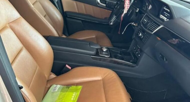 Mercedes E300 full option 2013 Gcc for sale
