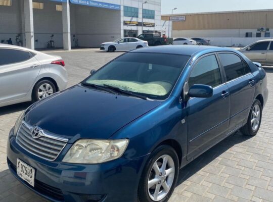 Toyota corolla GLI 2006 Gcc in good condition