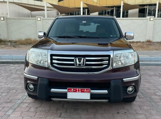 Honda pilot 2014 full option Gcc for sale