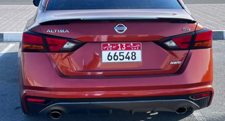 Nissan Altima SR 2020 USA imported