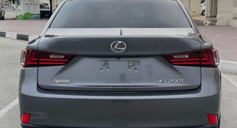 Lexus IS200t sport 2016 USA imported for sale