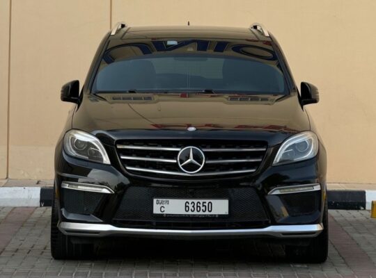 Mercedes ML63 AMG 2015 Gcc for sale