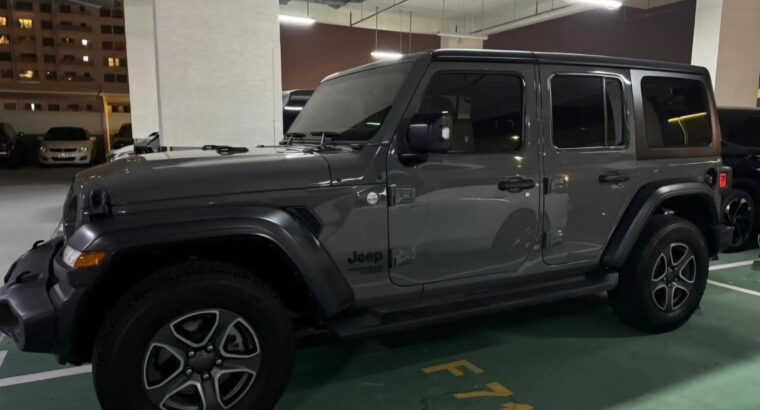 Jeep wrangler sport 2021 Gcc for sale