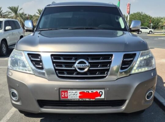 Nissan patrol platinum 2016 in good condition