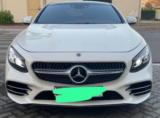 Mercedes S560 coupe 2020 full option for sale