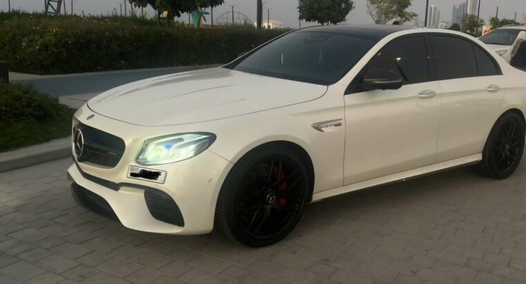 Mercedes E63s full option 2019 in good condition