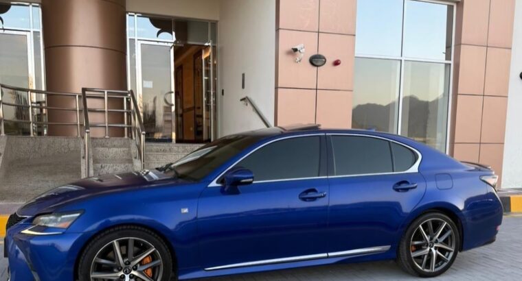 Lexus GS350 F sport 2017 Gcc full option for sale