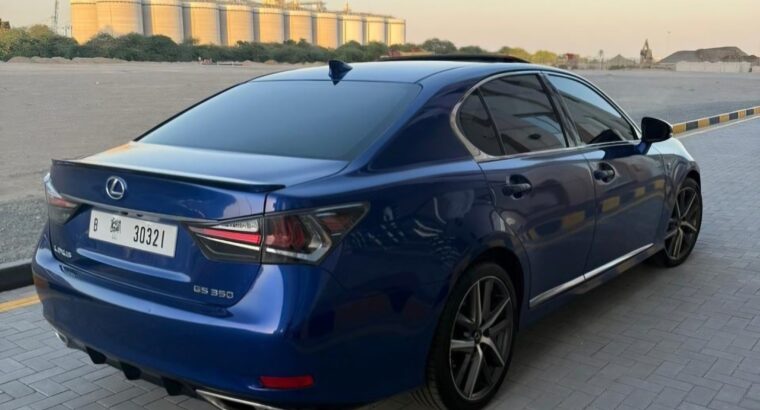 Lexus GS350 F sport 2017 Gcc full option for sale