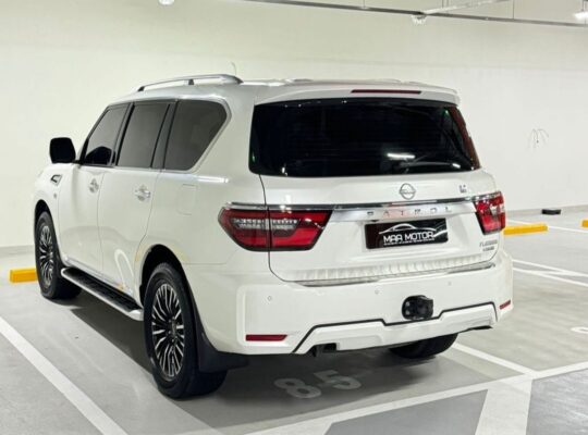 Nissan patrol platinum 2022 Gcc for sale